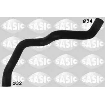Durite de radiateur SASIC 3404107