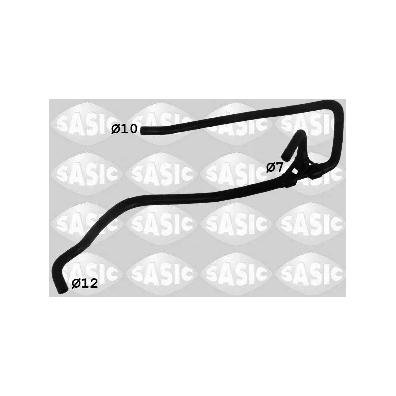 Durite de radiateur SASIC 3404110