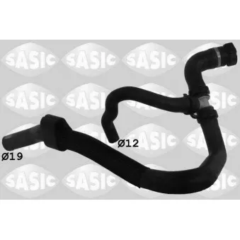 Durite de radiateur SASIC 3404125