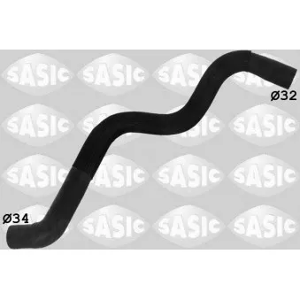 Durite de radiateur SASIC 3404126