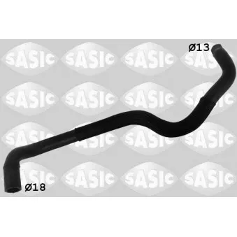 Durite de radiateur SASIC 3404131