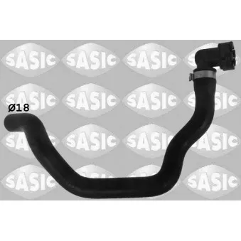 Durite de radiateur SASIC 3404141
