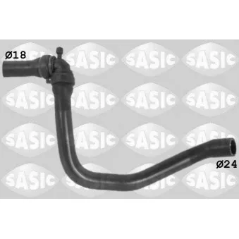 Durite de radiateur SASIC 3404181