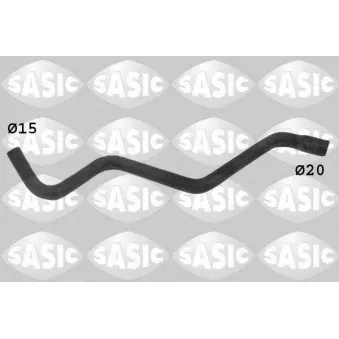 Durite de radiateur SASIC 3406014