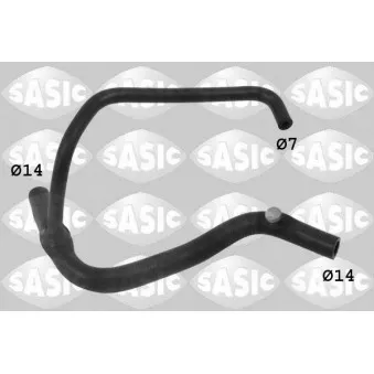 Durite de radiateur SASIC 3406015