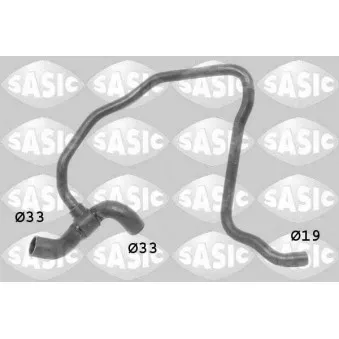 Durite de radiateur SASIC 3406029
