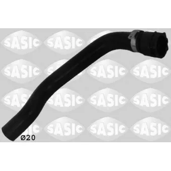 Durite de radiateur SASIC 3406039