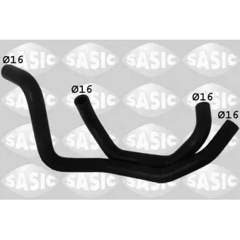 Durite de radiateur SASIC 3406044