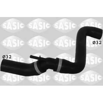 Durite de radiateur SASIC 3406057