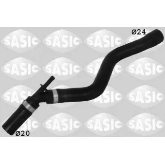 Durite de radiateur SASIC 3406063