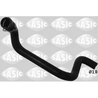 Durite de radiateur SASIC 3406069