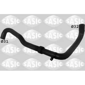 Durite de radiateur SASIC 3406090