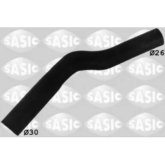 Durite de radiateur SASIC 3406112