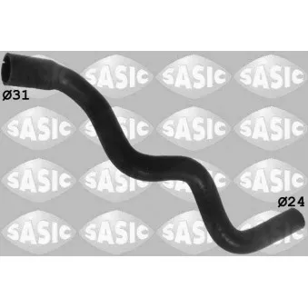 Durite de radiateur SASIC 3406143