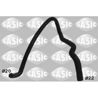 Durite de radiateur SASIC 3406144