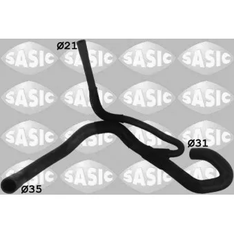 Durite de radiateur SASIC 3406145
