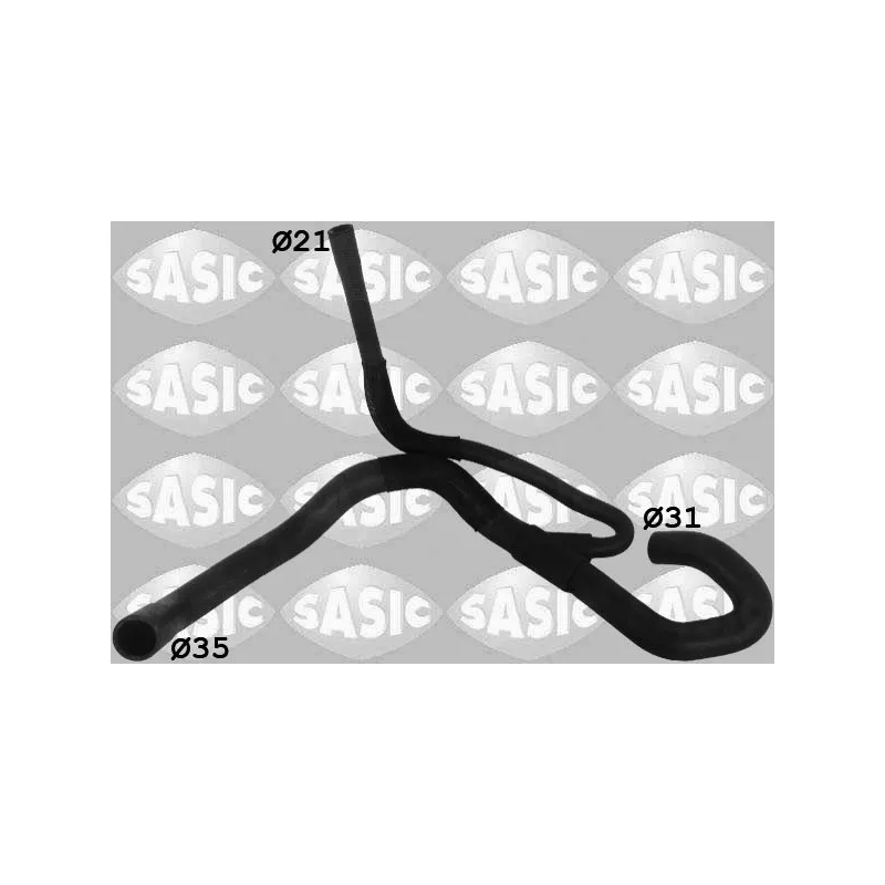 Durite de radiateur SASIC 3406145