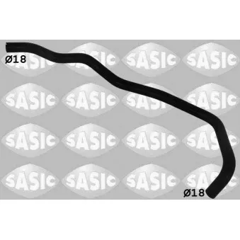 Durite de radiateur SASIC 3406168