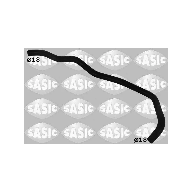Durite de radiateur SASIC 3406168