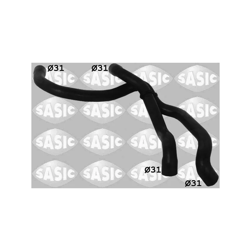Durite de radiateur SASIC 3406173