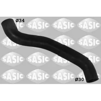 Durite de radiateur SASIC 3406184