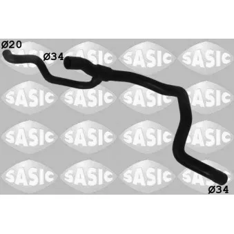 Durite de radiateur SASIC 3406191