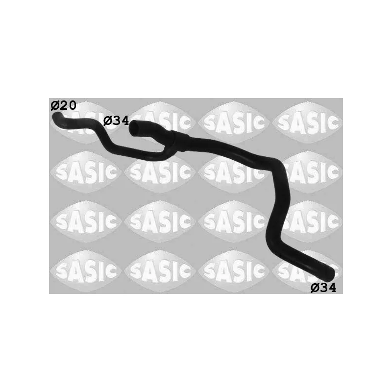 Durite de radiateur SASIC 3406191