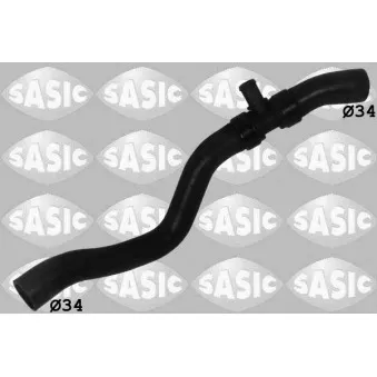 Durite de radiateur SASIC 3406212