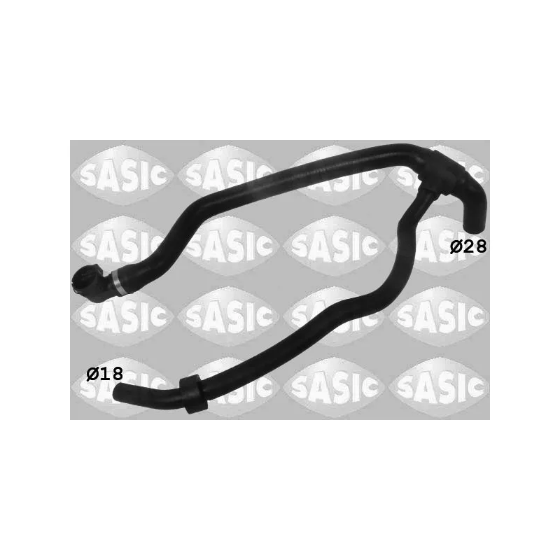 Durite de radiateur SASIC 3406214