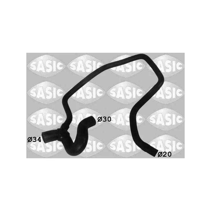 Durite de radiateur SASIC 3406215