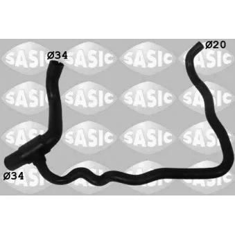 Durite de radiateur SASIC 3406217