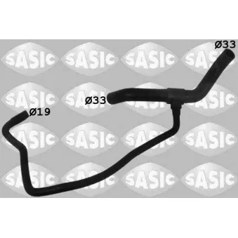 Durite de radiateur SASIC 3406218