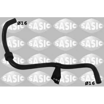 Durite de radiateur SASIC 3406228