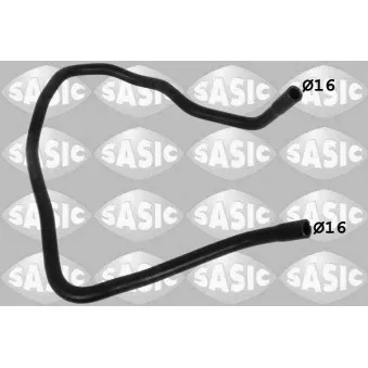 Durite de radiateur SASIC 3406261