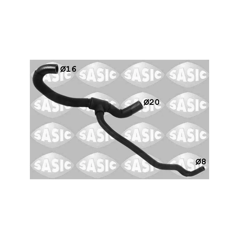 Durite de radiateur SASIC 3406263