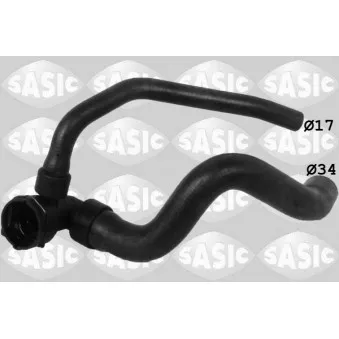 Durite de radiateur SASIC 3406275