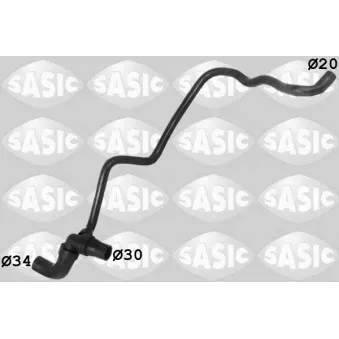Durite de radiateur SASIC 3406277