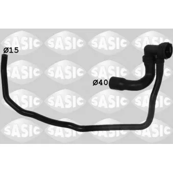 Durite de radiateur SASIC 3406287
