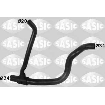 Durite de radiateur SASIC 3406295