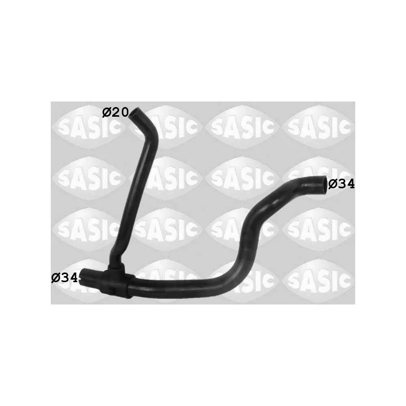 Durite de radiateur SASIC 3406295