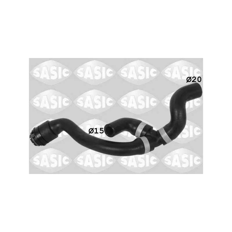 Durite de radiateur SASIC 3406307