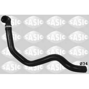Durite de radiateur SASIC 3406314