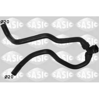Durite de radiateur SASIC 3406315