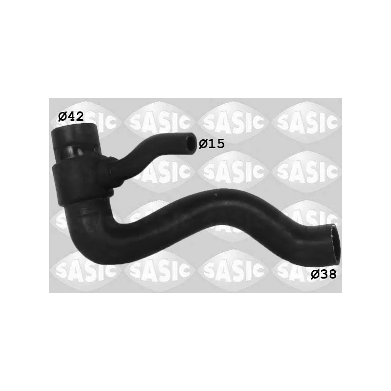Durite de radiateur SASIC 3406320