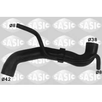 Durite de radiateur SASIC 3406321