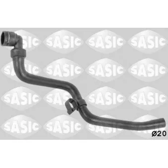 Durite de radiateur SASIC 3406332