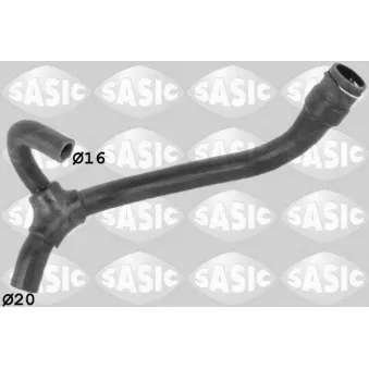 Durite de radiateur SASIC 3406337