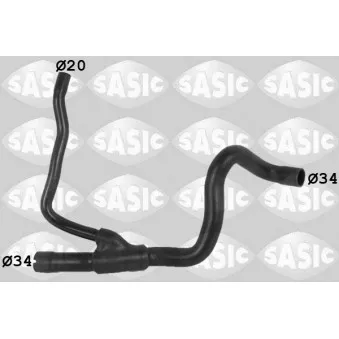 Durite de radiateur SASIC 3406343