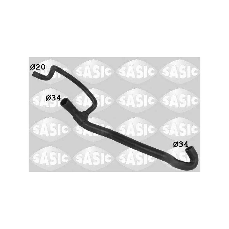 Durite de radiateur SASIC 3406345