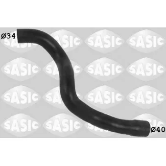 Durite de radiateur SASIC 3406360